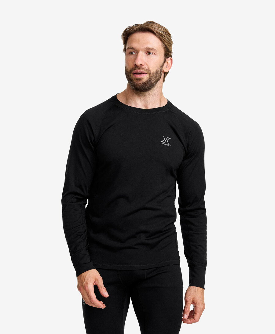 rutten merino light base layer top män