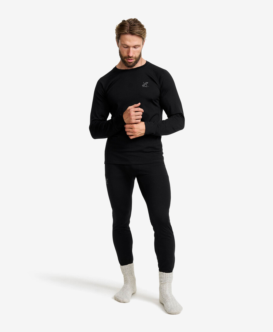 rutten merino light base layer top män