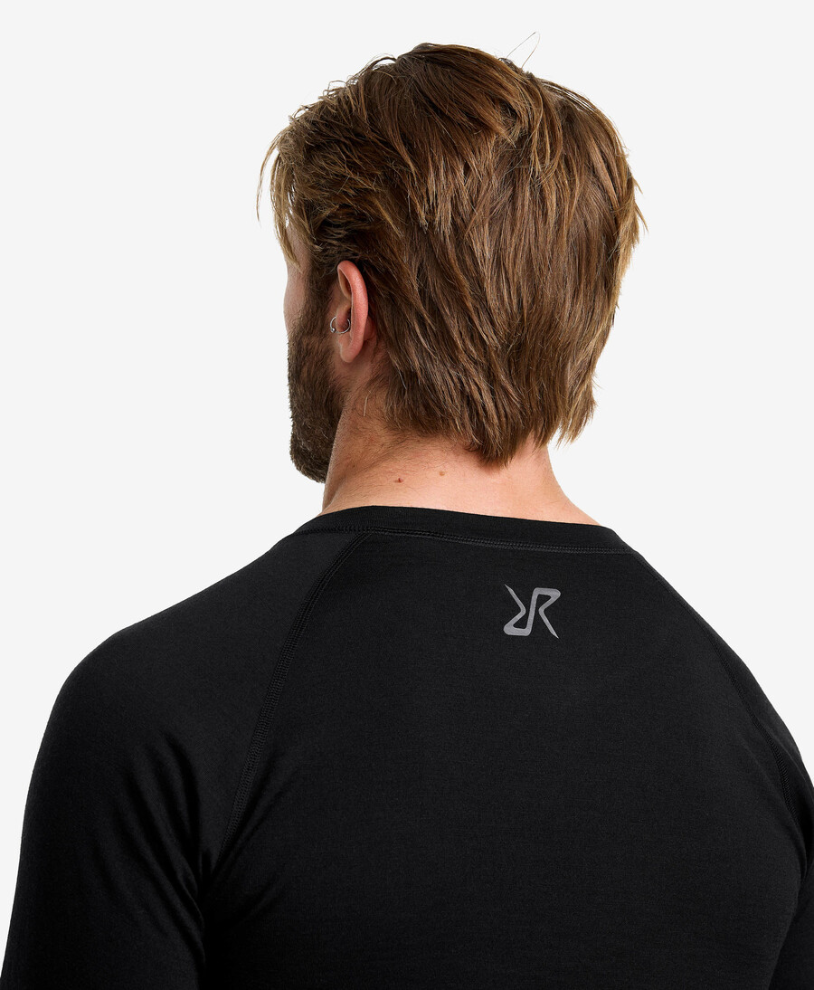 rutten merino light base layer top män