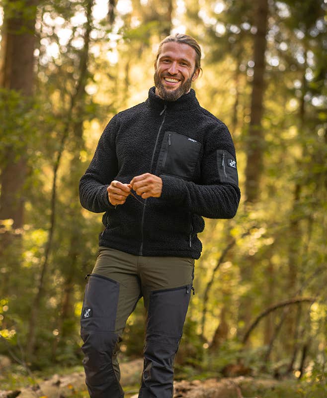 bigfoot lugg fleece för män