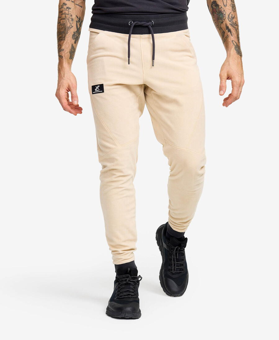 trekker fleece byxor för män
