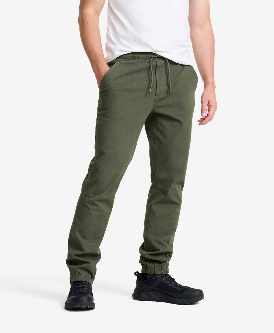 ek stretch twill joggare män