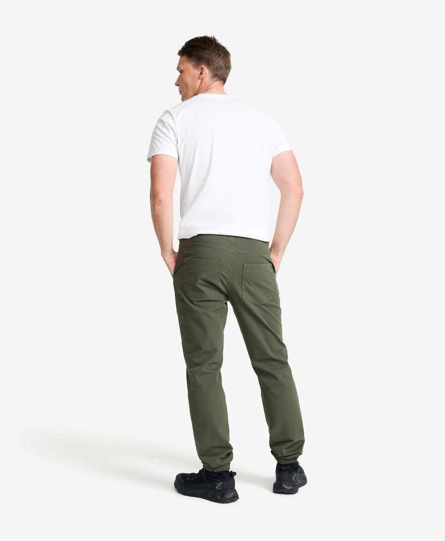 ek stretch twill joggare män
