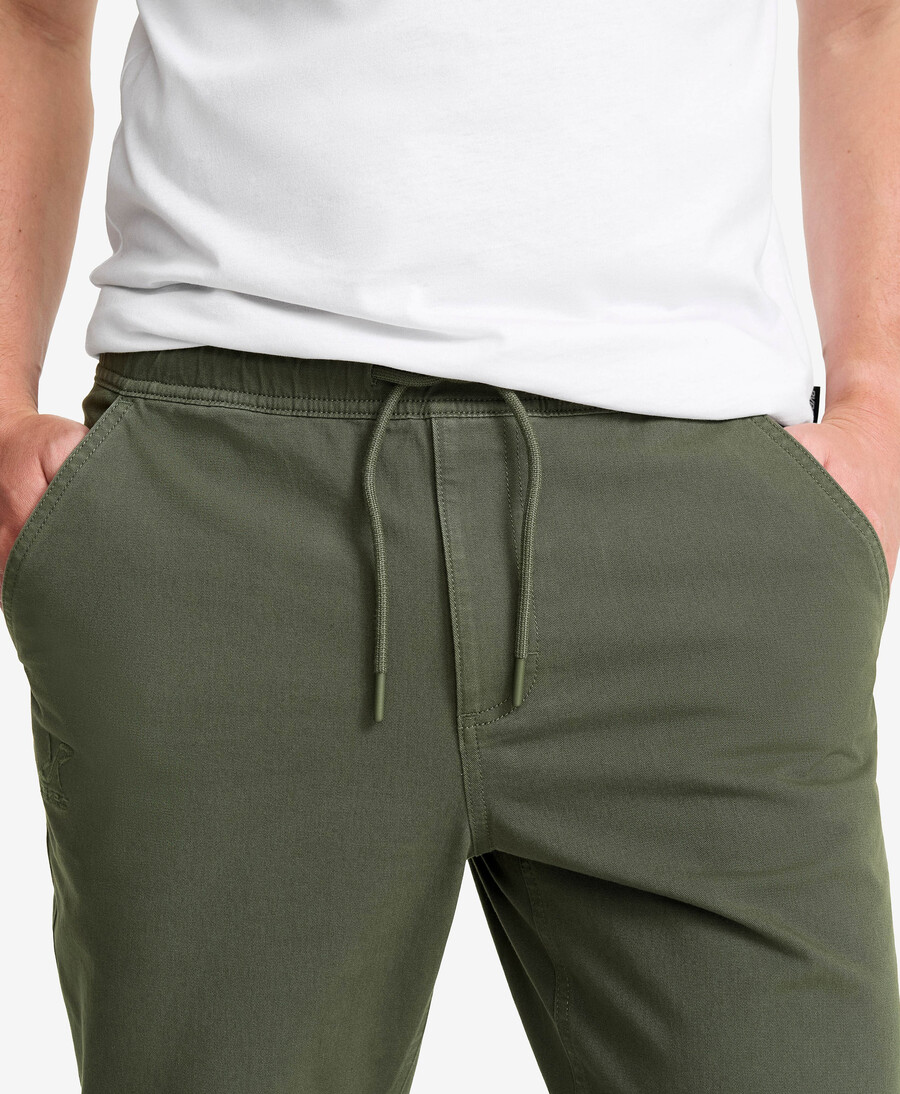 ek stretch twill joggare män