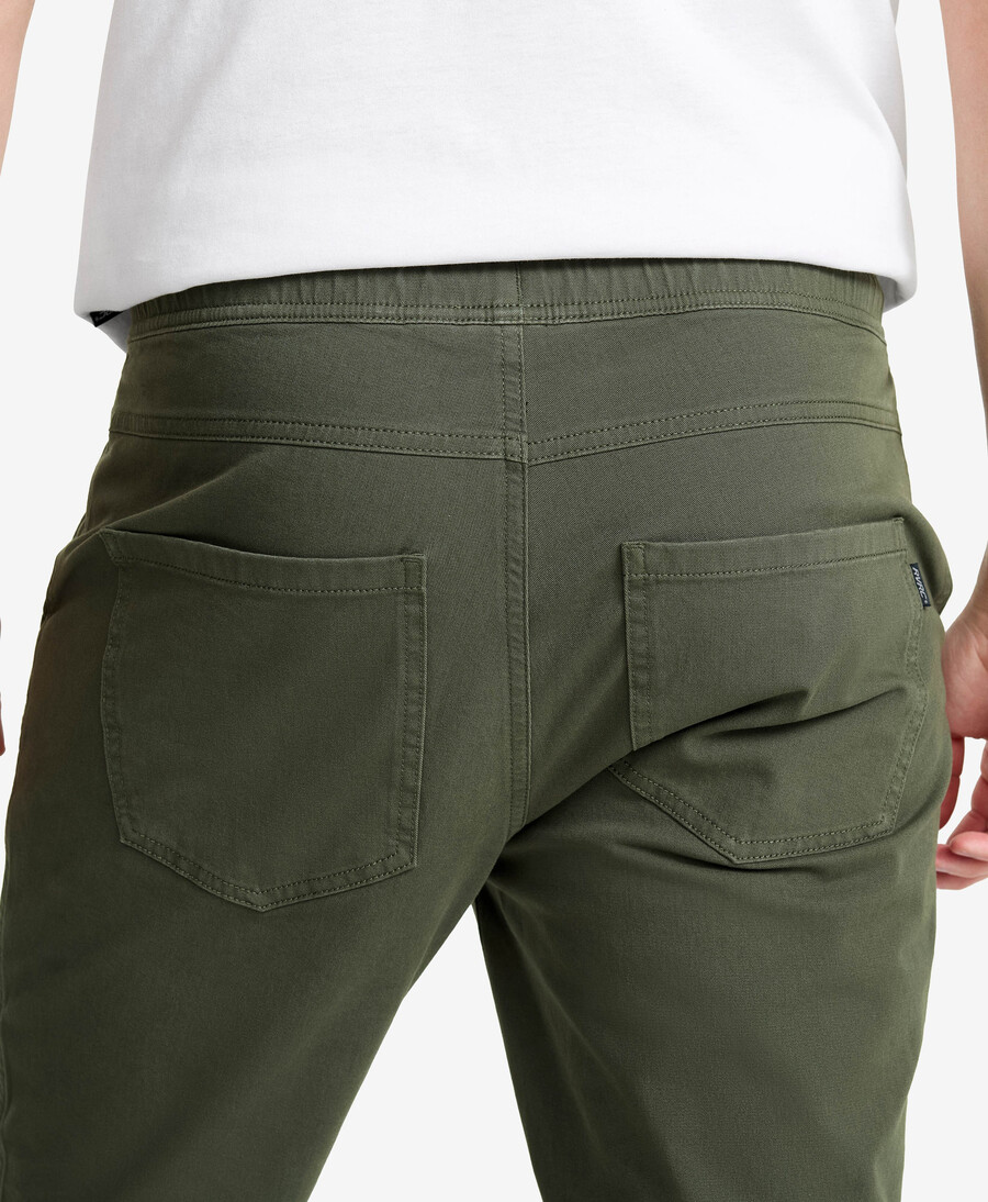 ek stretch twill joggare män