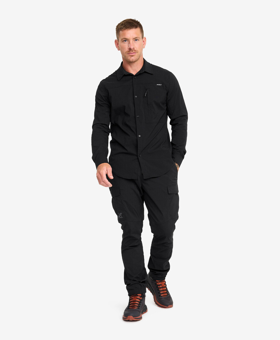 förberedelse stretch shirt män