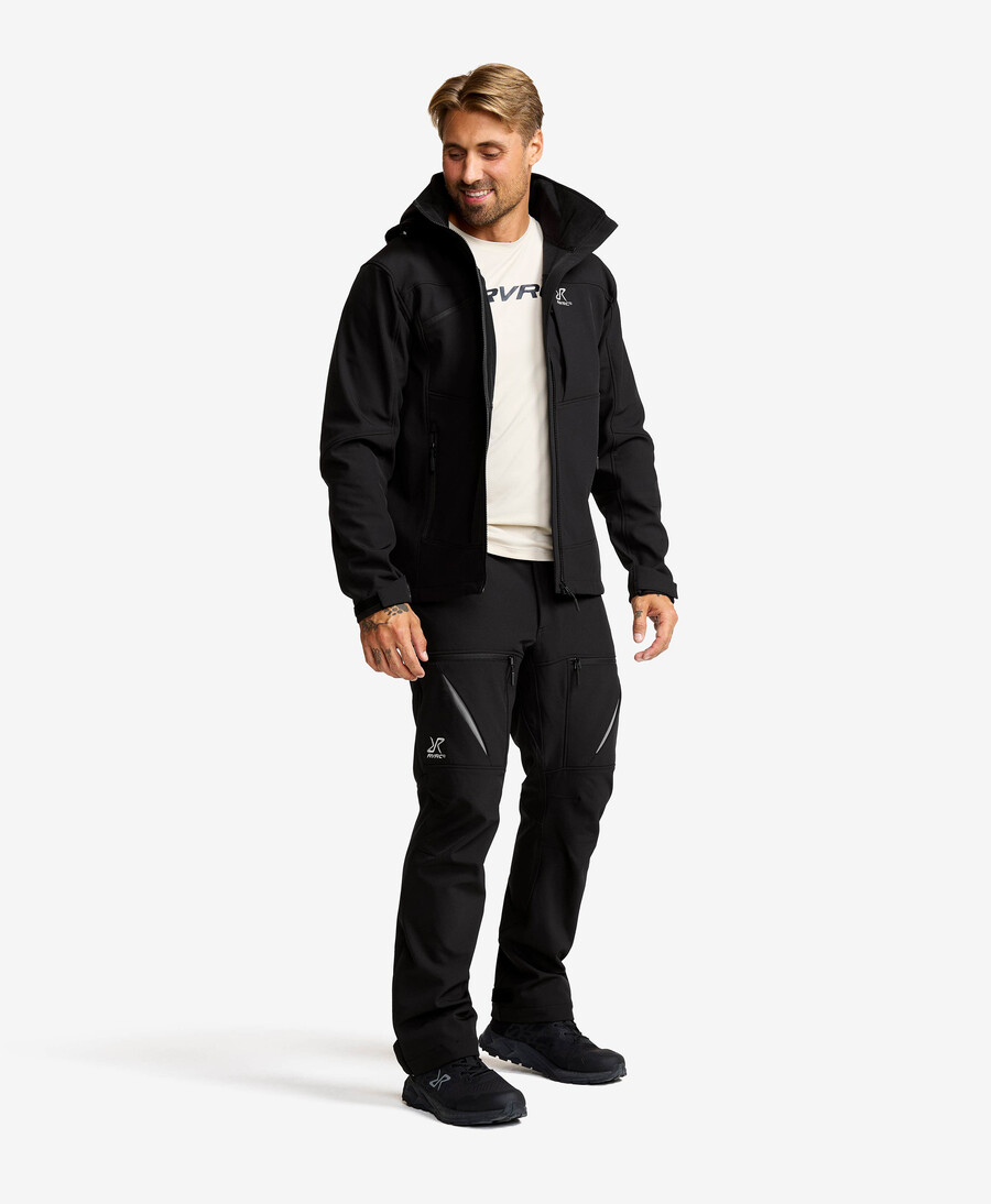 hiball softshell byxor för män