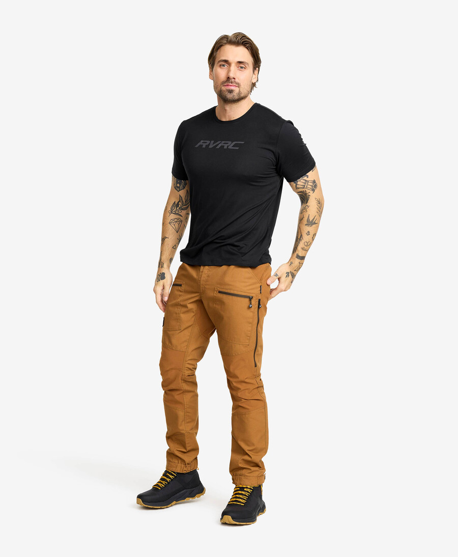 uppdrag logo t-shirt män