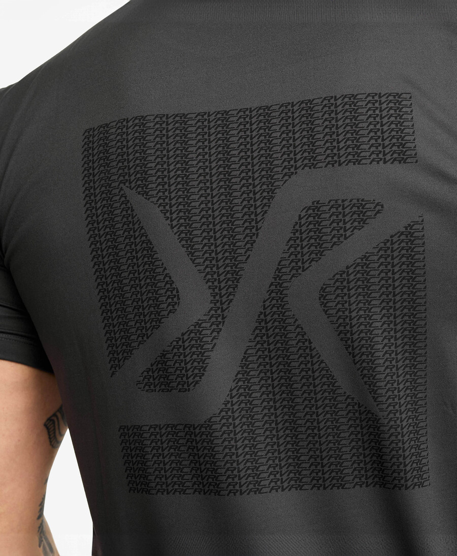 uppdrag grafisk logo t-shirt män