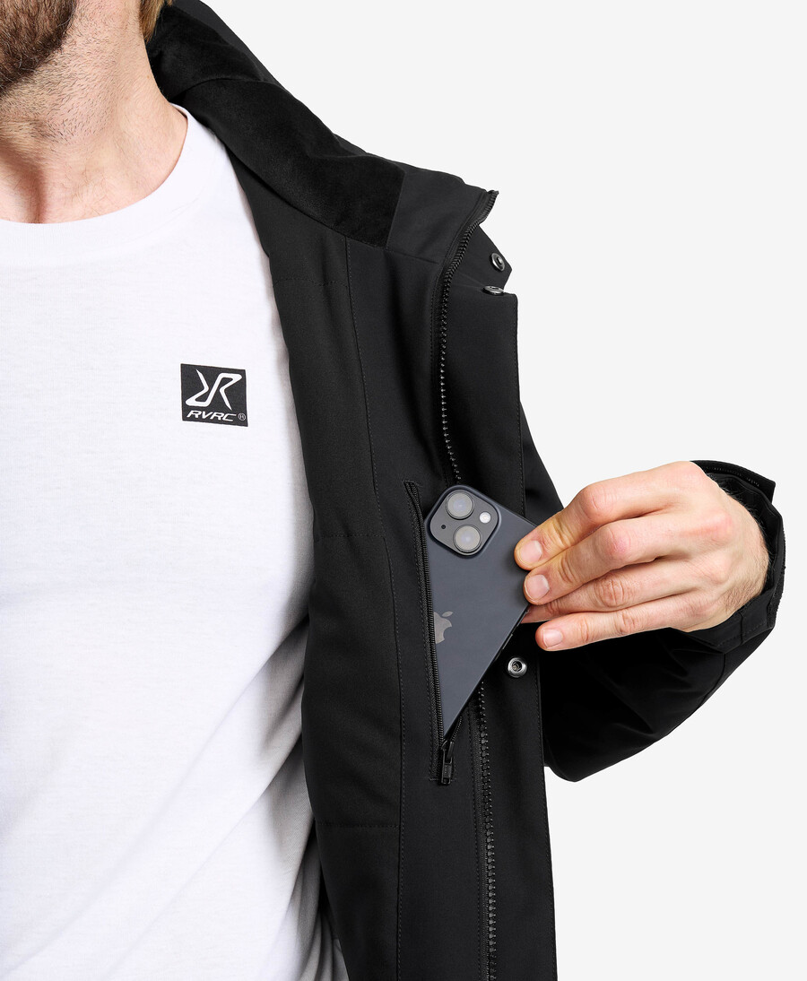 rim 2l isolerad parka män
