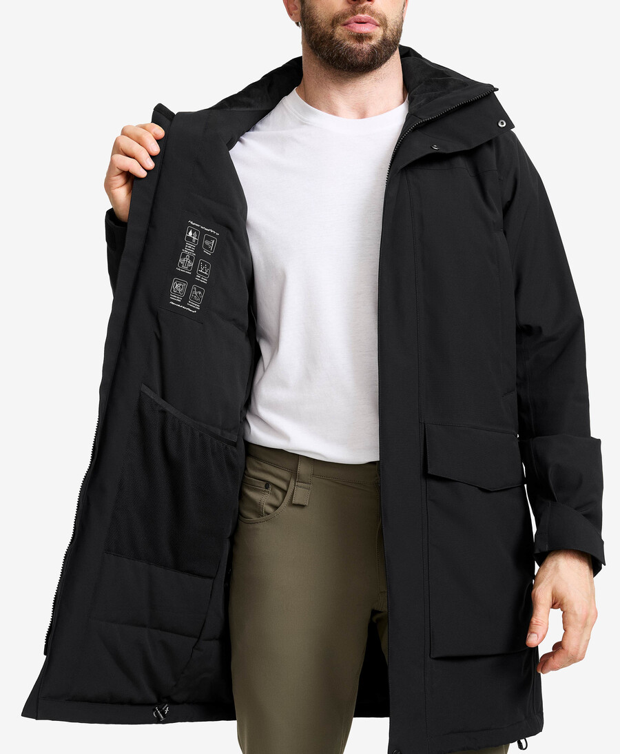 rim 2l isolerad parka män