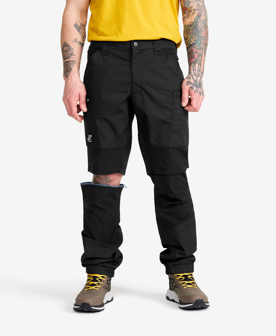 nordwand pro zip-off byxor för män
