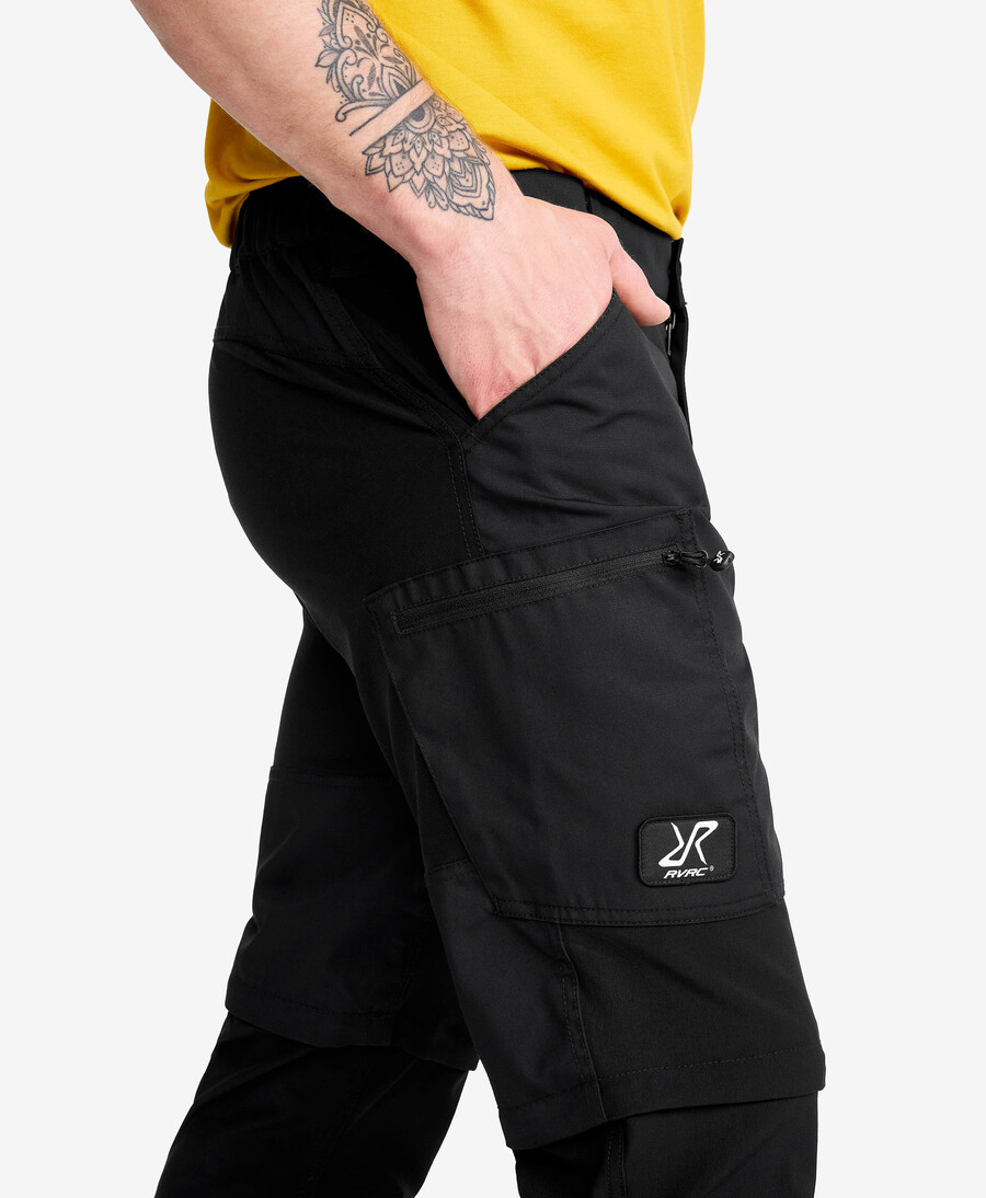 nordwand pro zip-off byxor för män