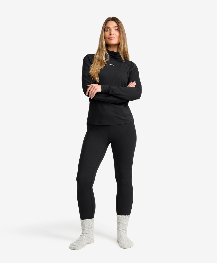 utförsåkning base layer balaclava top kvinnor
