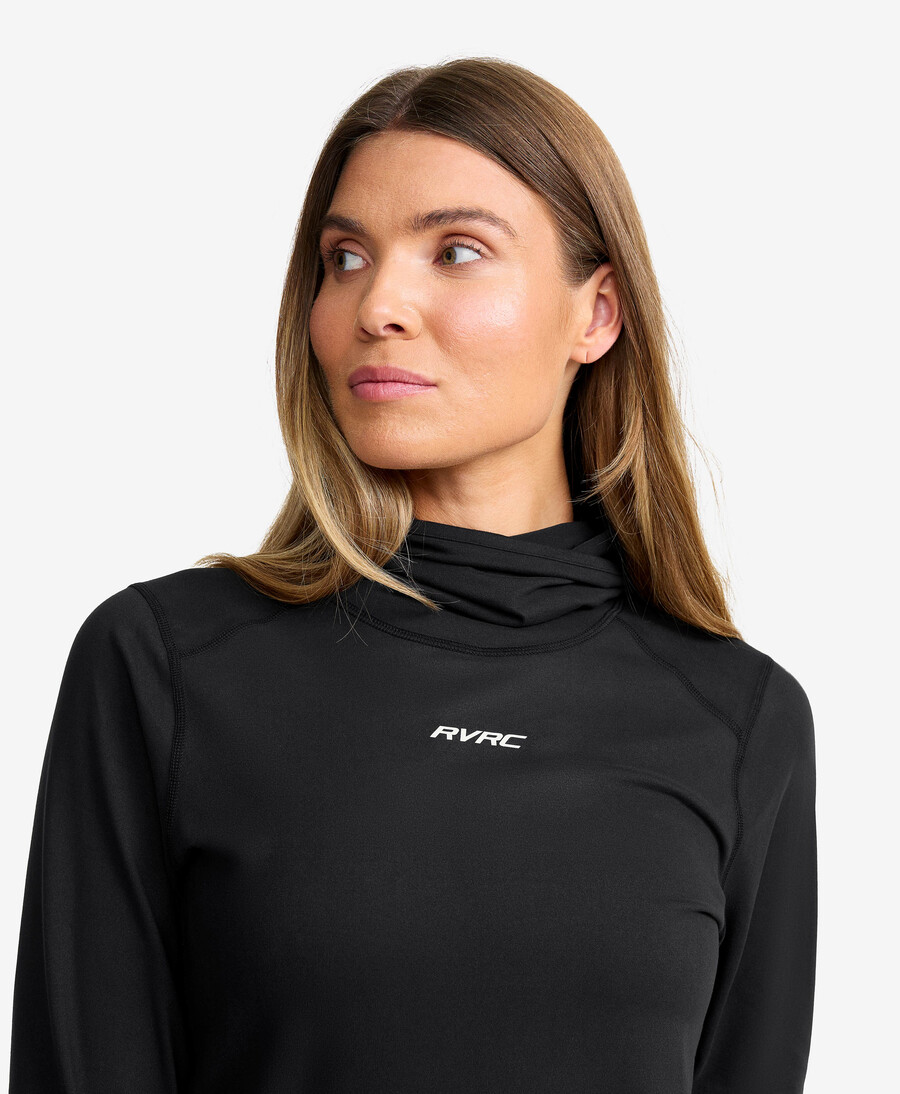 utförsåkning base layer balaclava top kvinnor
