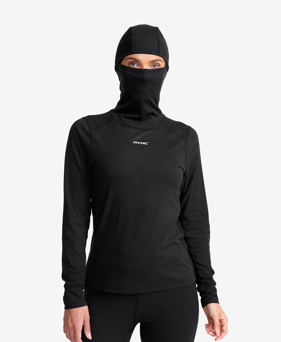 utförsåkning base layer balaclava top kvinnor