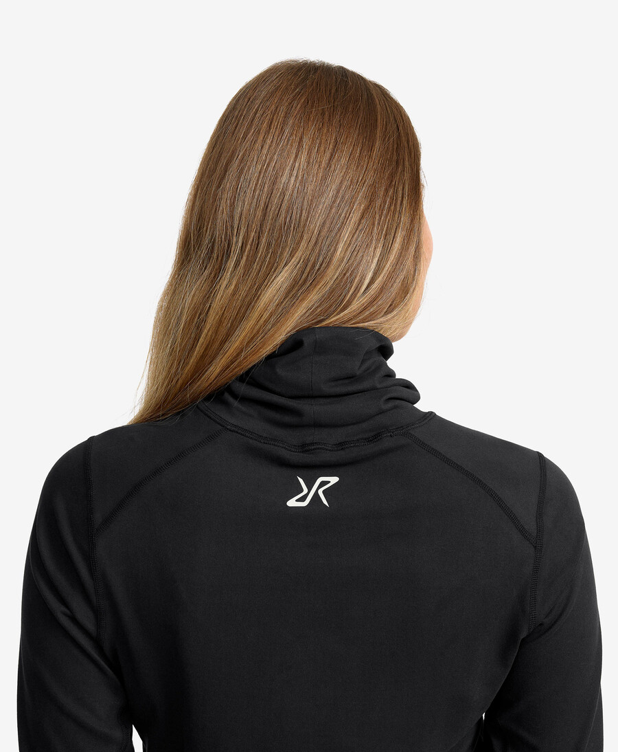 utförsåkning base layer polotröja top kvinnor