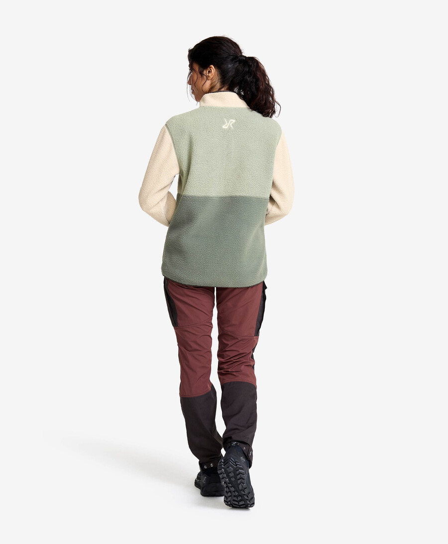 canyon halv-zip lugg fleece kvinnor