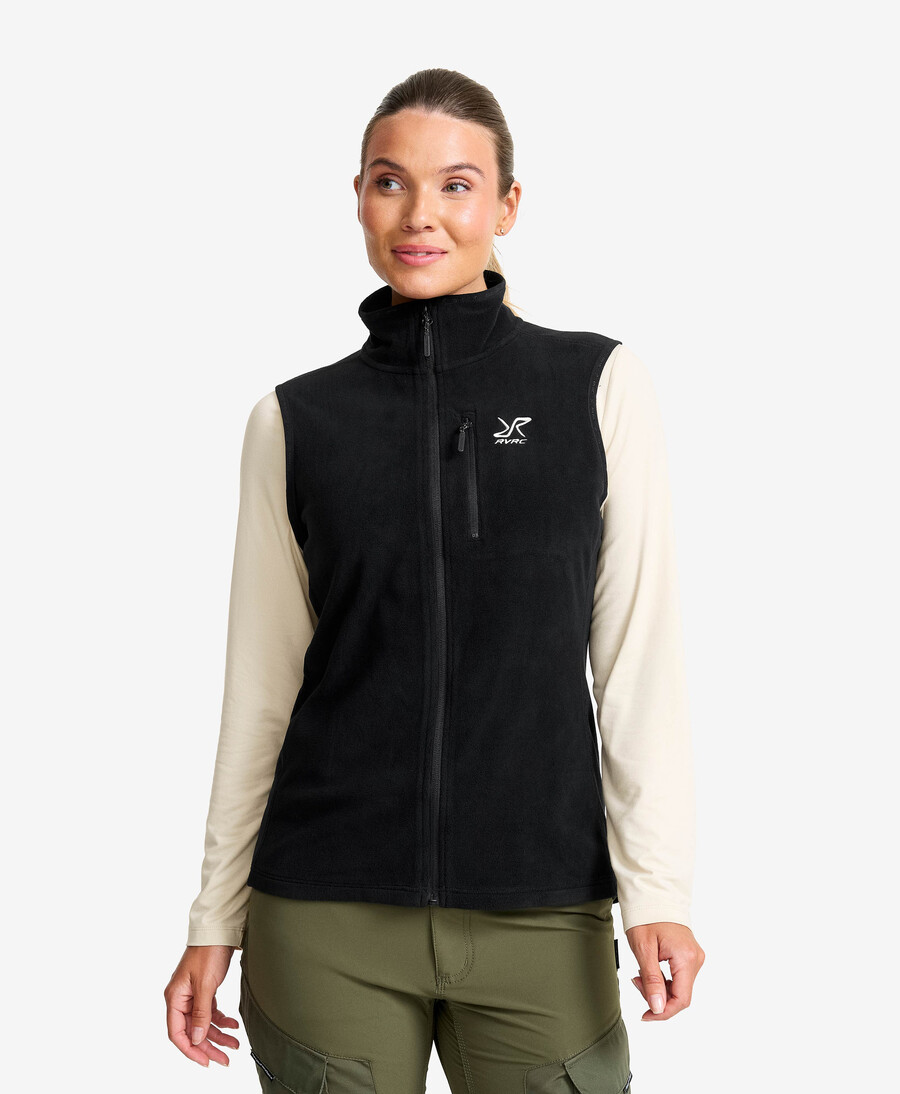 vandraren fleece gillet kvinnor