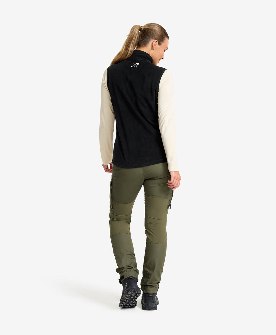 vandraren fleece gillet kvinnor