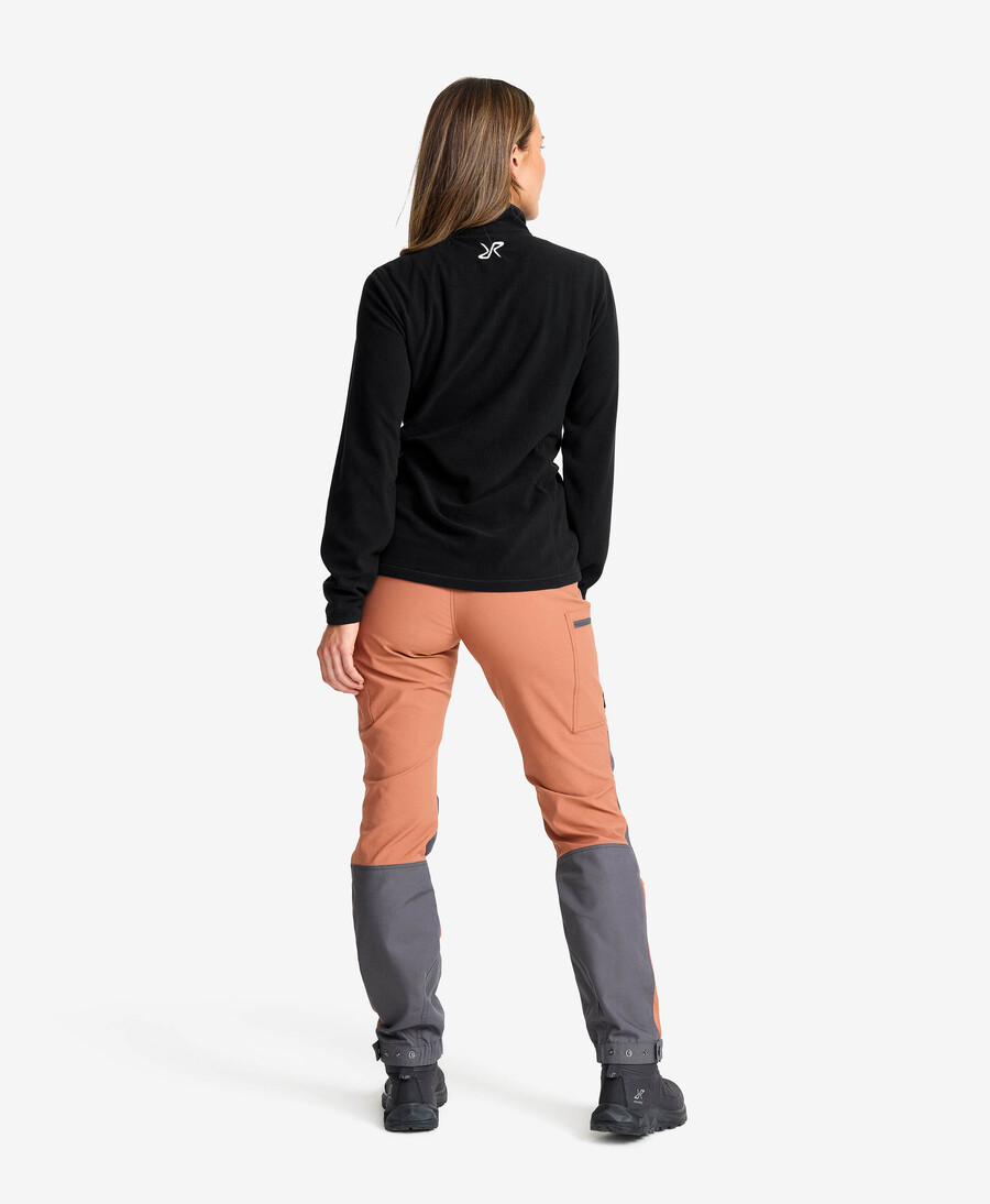 vandraren halv-zip fleece kvinnor