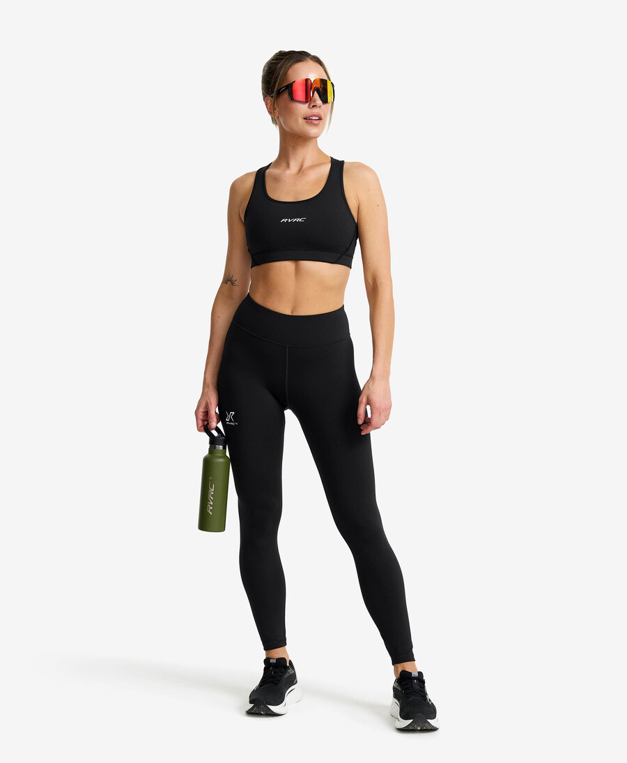 flödet hög midja leggings kvinnor
