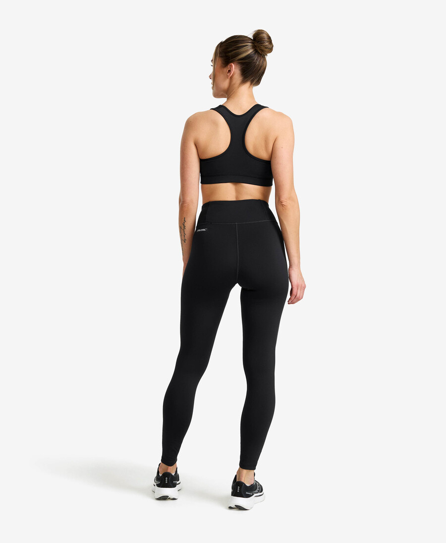 flödet hög midja leggings kvinnor