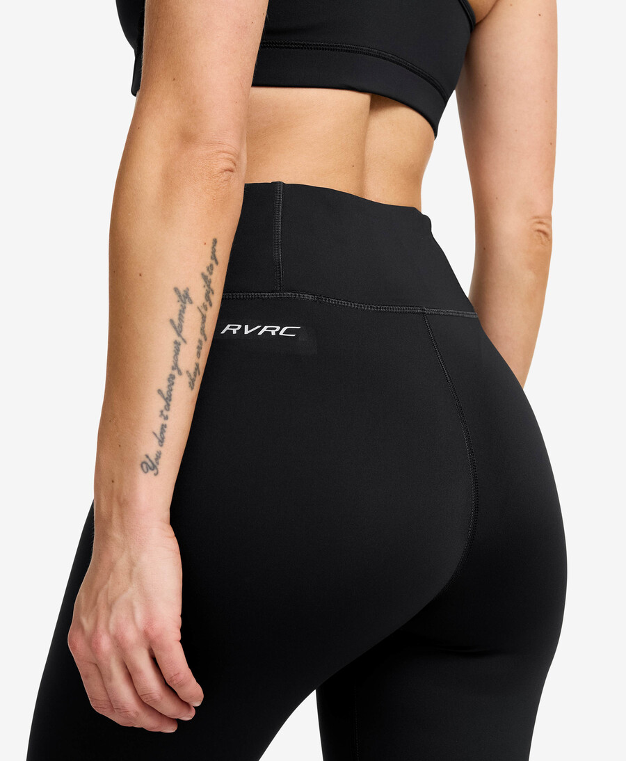 flödet hög midja leggings kvinnor