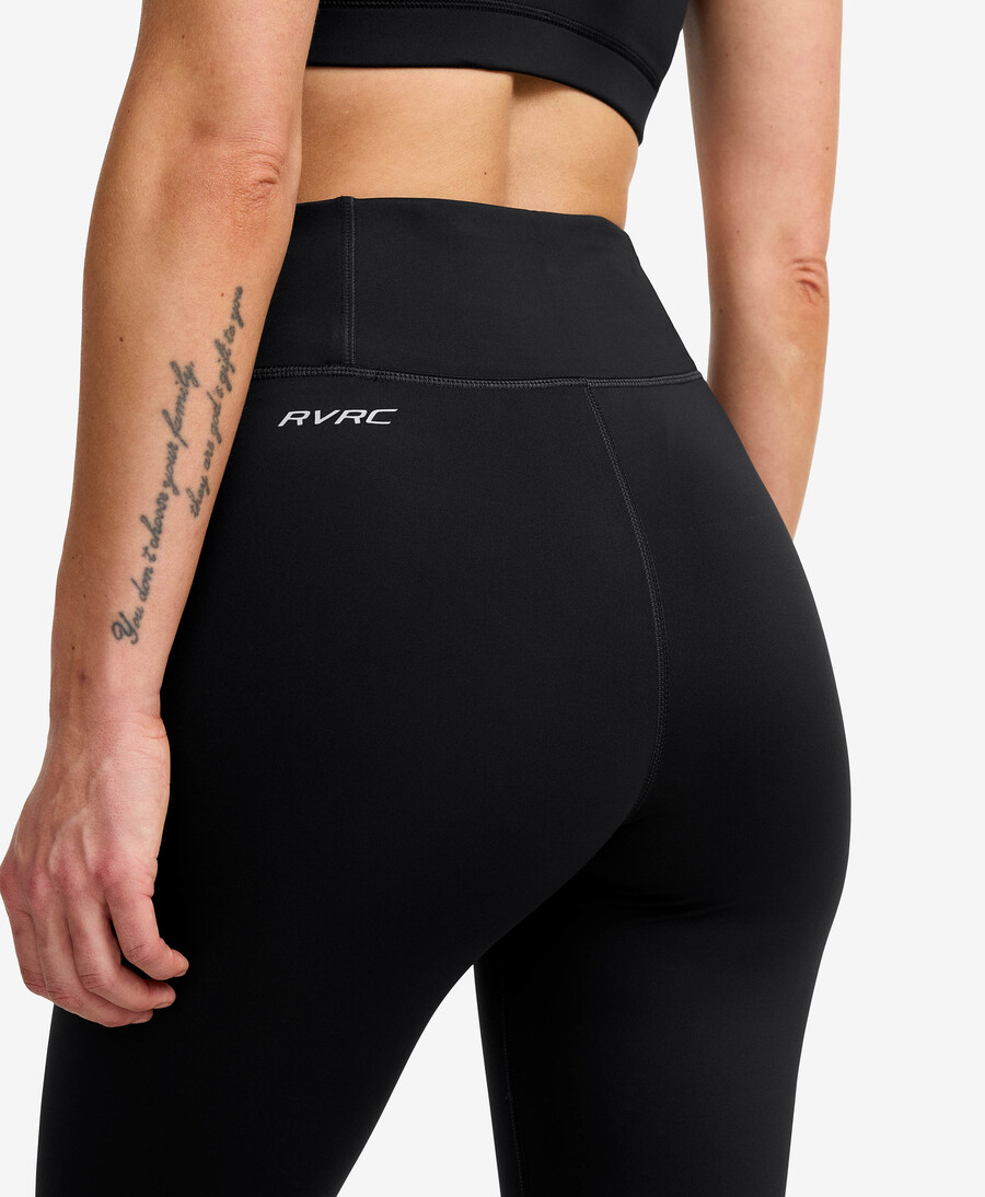flödet hög midja capri leggings kvinnor