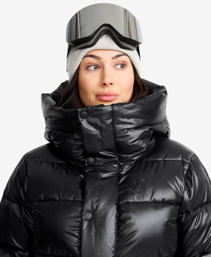 höja puffer ski jacka kvinnor