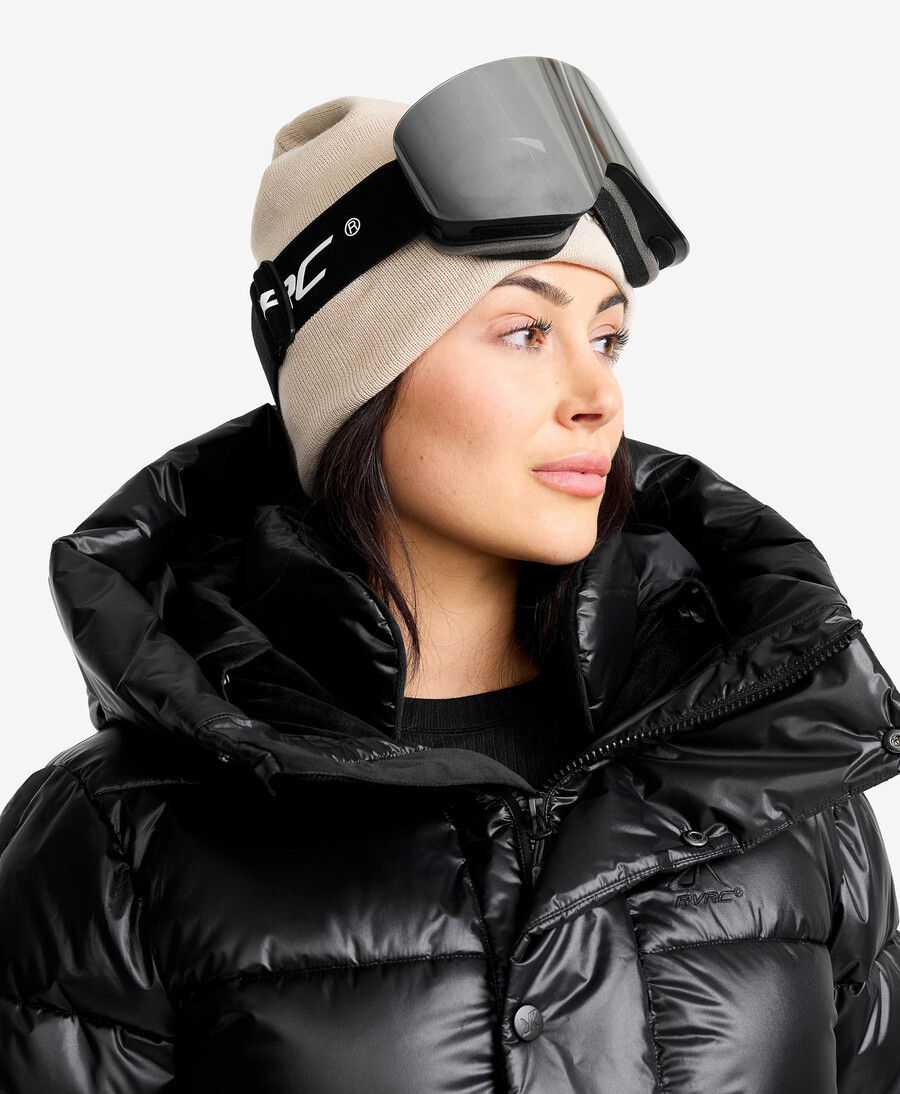 höja puffer ski jacka kvinnor