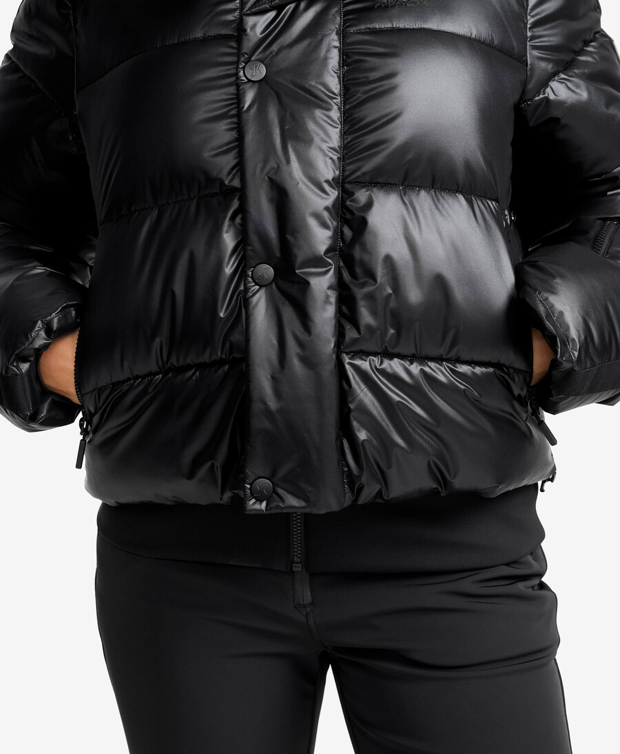 höja puffer ski jacka kvinnor
