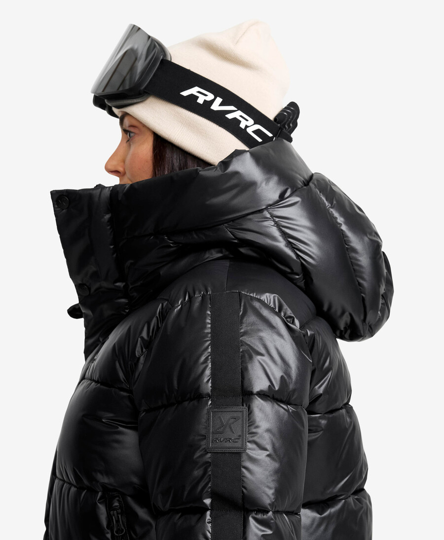 höja puffer ski jacka kvinnor