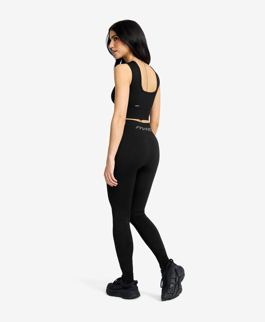 härkomst sömlös crop top kvinnor