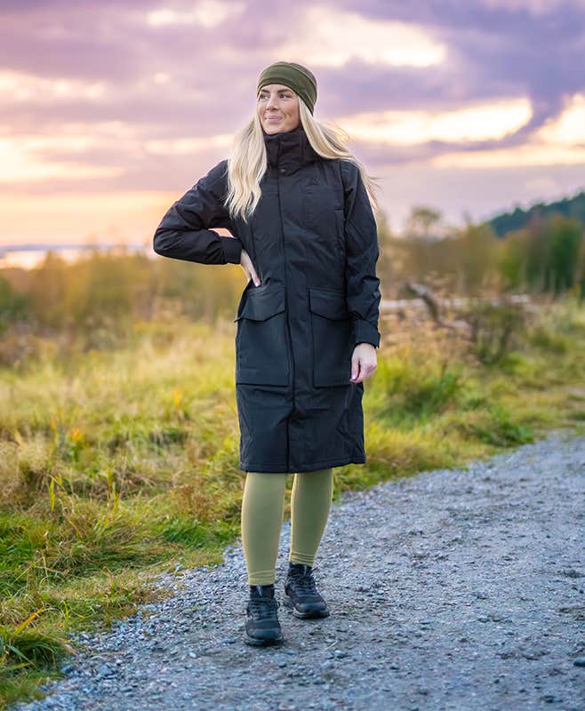 rim 2l isolerad parka kvinnor