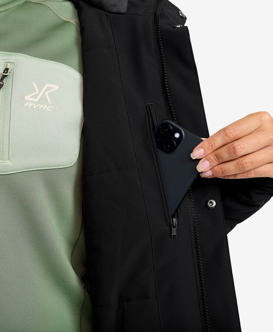 rim 2l isolerad parka kvinnor