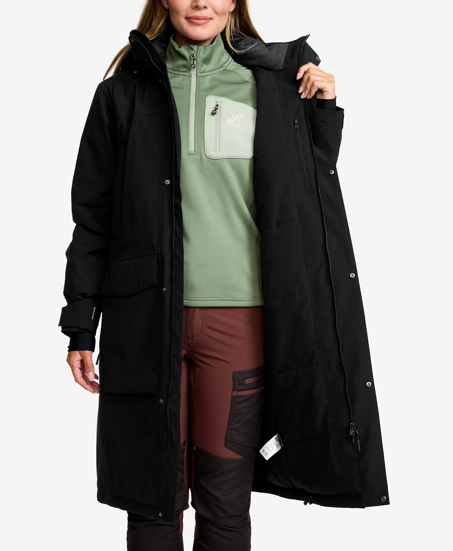 rim 2l isolerad parka kvinnor